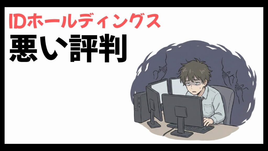 IDホールディングスはやばい