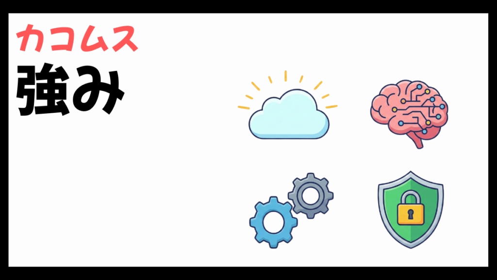 カコムスの強み