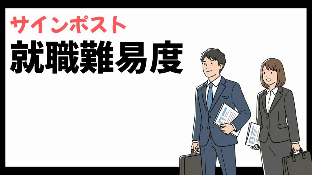 サインポストの就職難易度