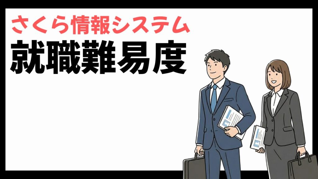 さくら情報システムの就職難易度