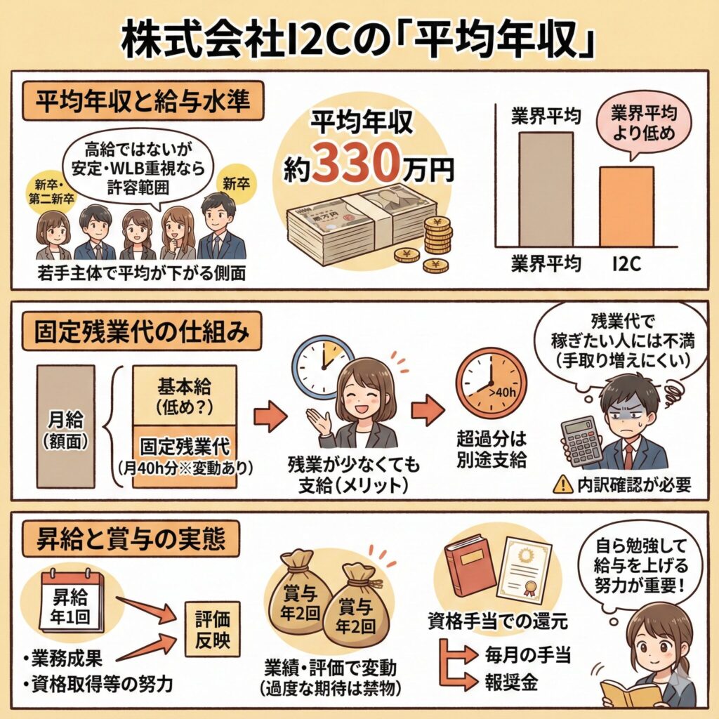 株式会社I2Cの平均年収