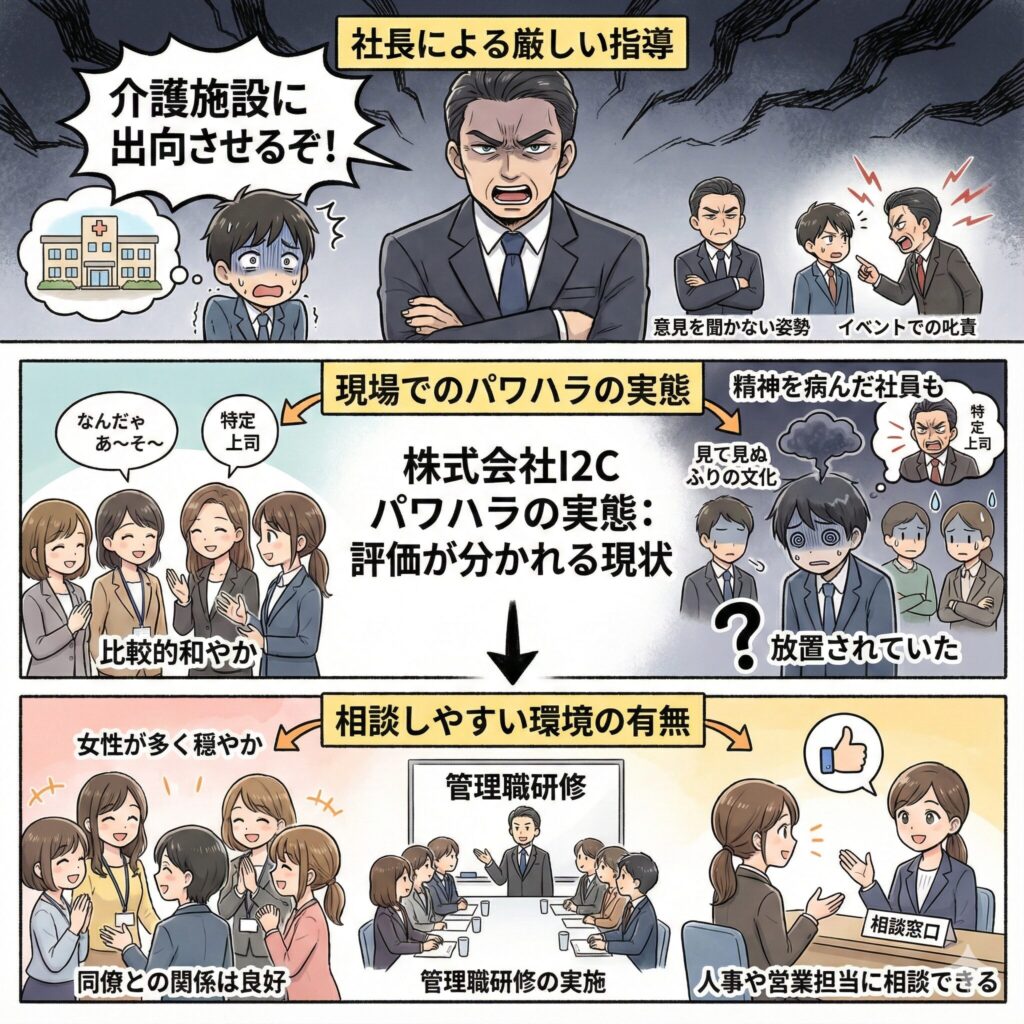株式会社I2Cのパワハラ