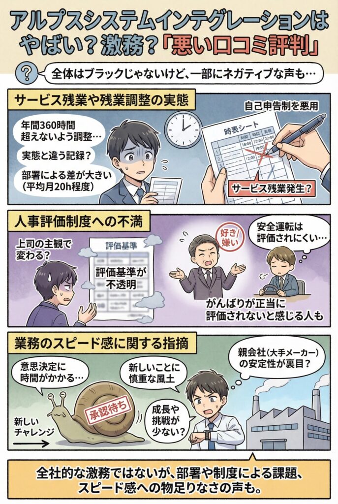 アルプスシステムインテグレーションはやばい