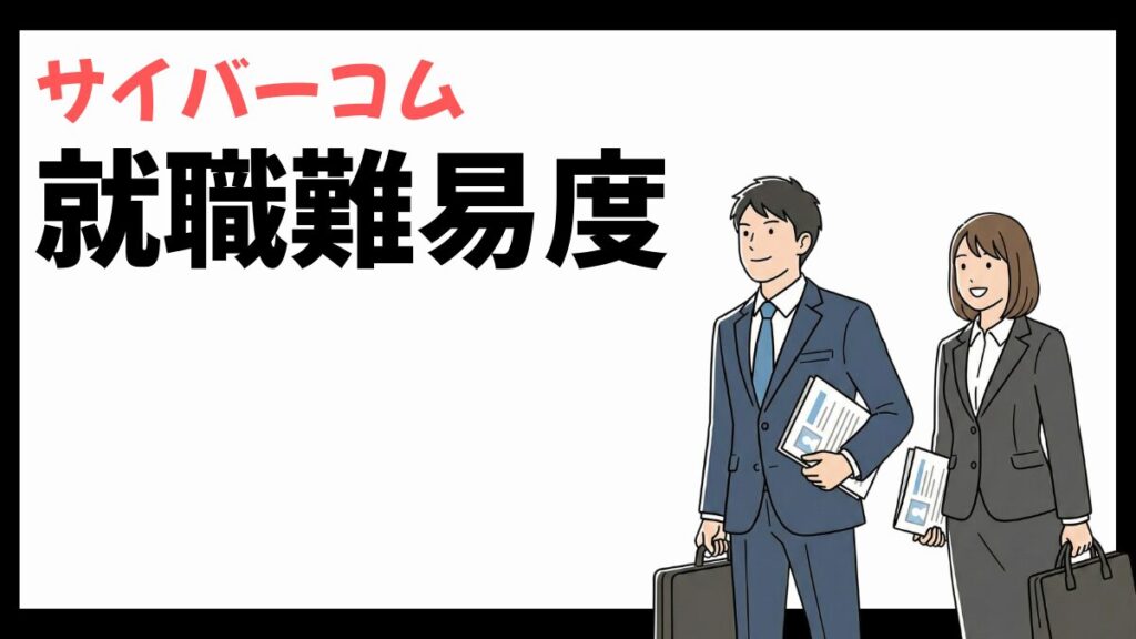 サイバーコムの就職難易度