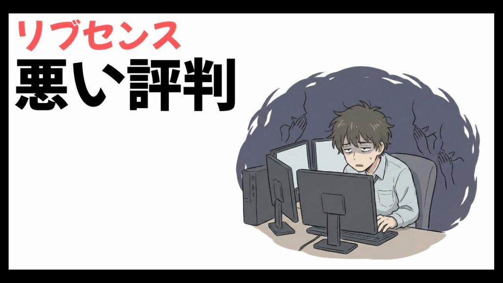 リブセンスの悪い評判