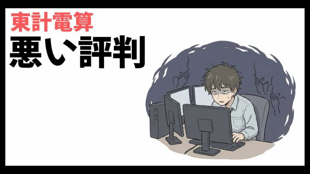 東計電算はやばい