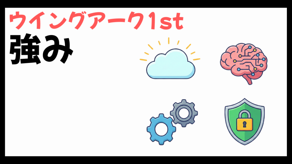 ウイングアーク1stの強み