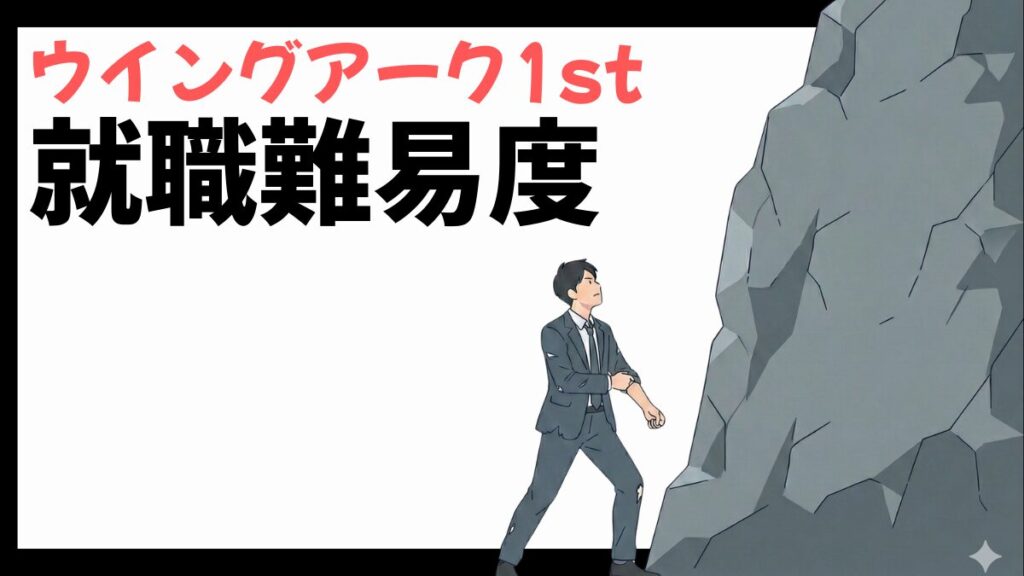 ウイングアーク1stの就職難易度