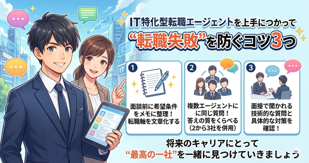 転職失敗を防ぐ