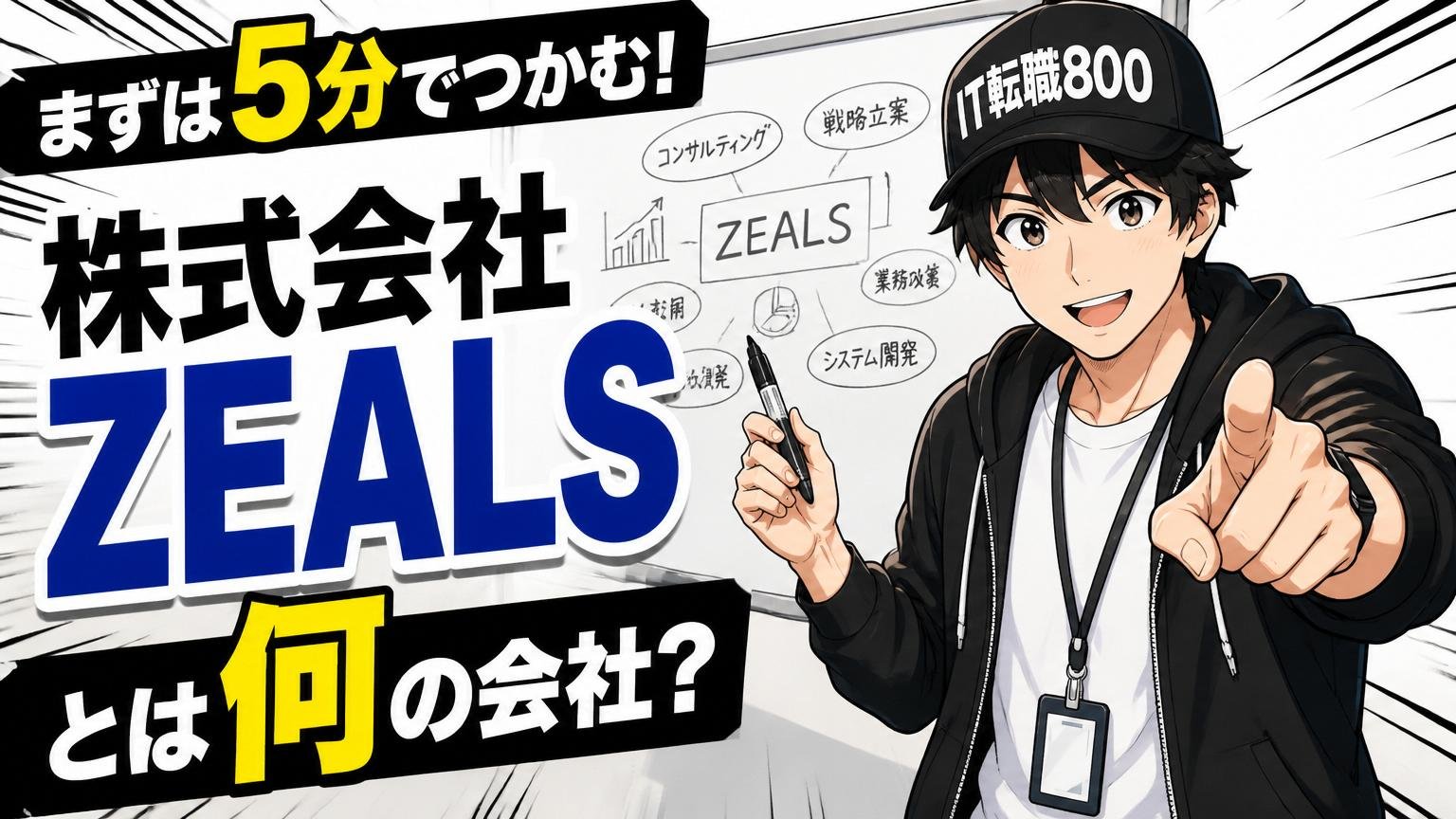 株式会社ZEALSとは何の会社?まずは輪郭を5分でつかむ