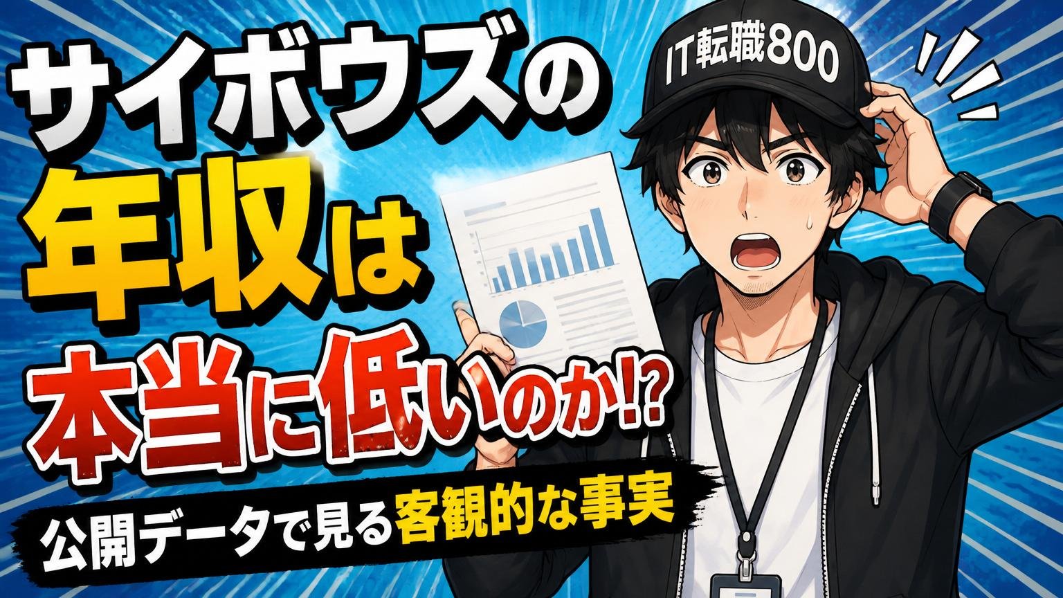 サイボウズの年収は本当に低いのか｜公開データで見る客観的な事実