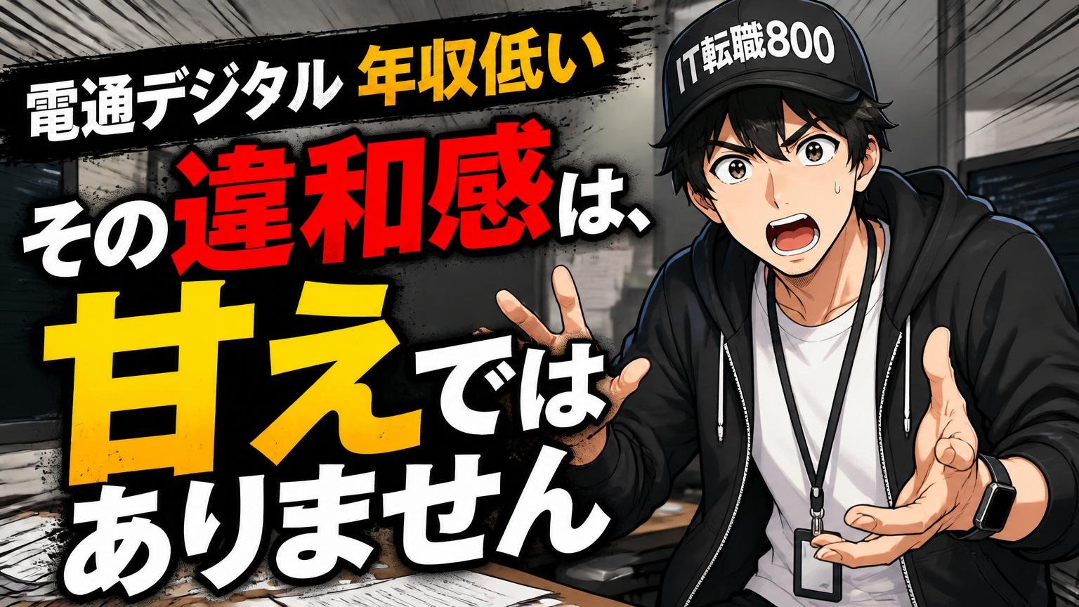「電通デジタル 年収低い」と検索したあなたへ。その違和感は、甘えではありません
