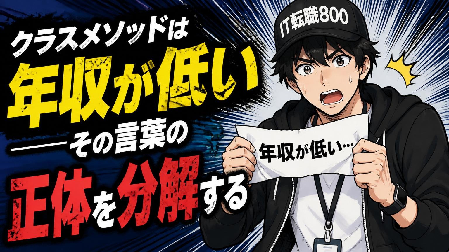 「クラスメソッドは年収が低い」——その言葉の正体を分解する