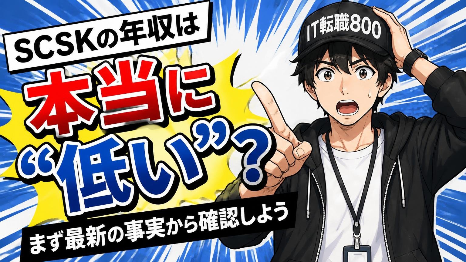 SCSKの年収は本当に「低い」のか？まず最新の事実から確認しよう
