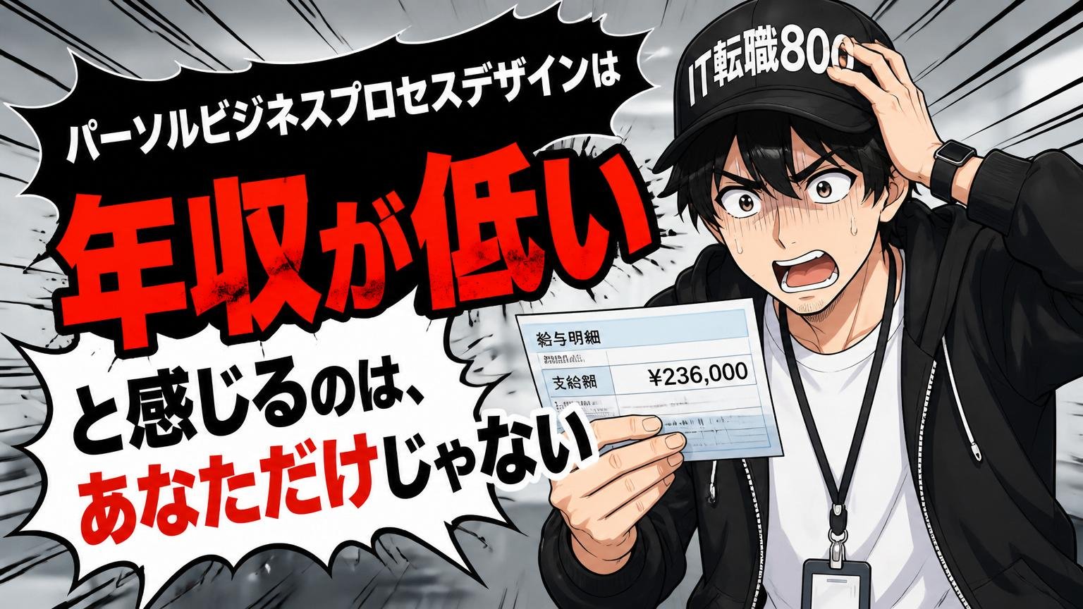 「パーソルビジネスプロセスデザインは年収が低い」と感じるのは、あなただけじゃない