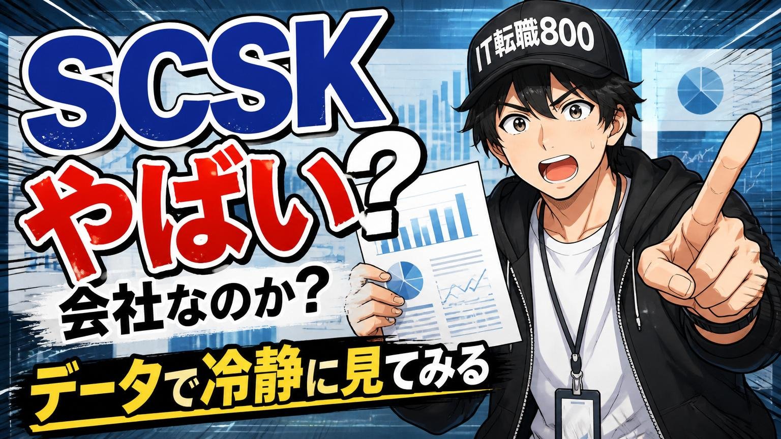 そもそもSCSKは「やばい」会社なのか？データで冷静に見てみる