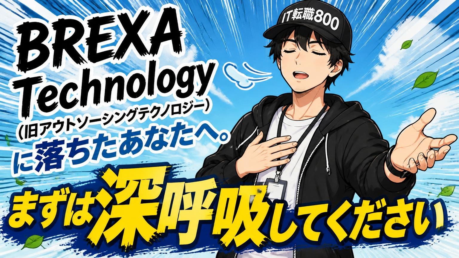 BREXA Technology（旧アウトソーシングテクノロジー）に落ちたあなたへ。まずは深呼吸してください