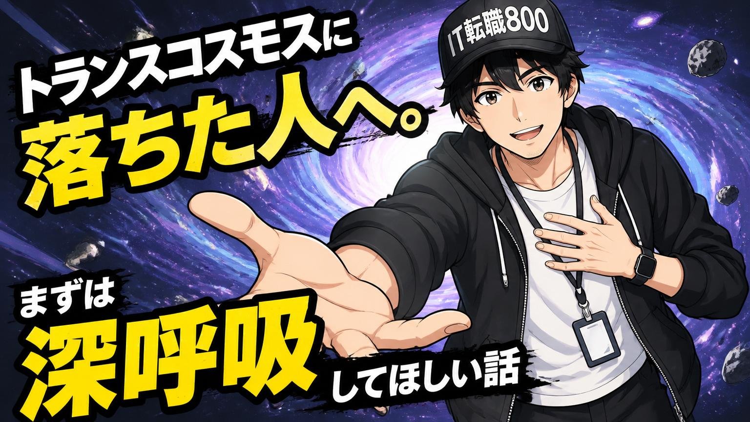 トランスコスモスに落ちた人へ。まずは深呼吸してほしい話