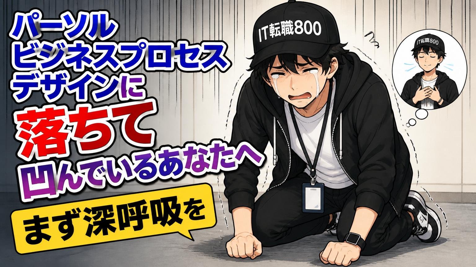 パーソルビジネスプロセスデザインに落ちて凹んでいるあなたへ。まず深呼吸を