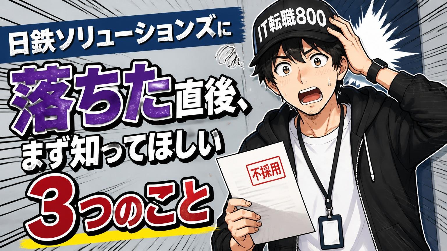 日鉄ソリューションズに落ちた直後、まず知ってほしい3つのこと