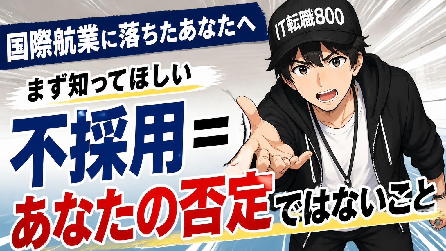 国際航業に落ちたあなたへ｜まず知ってほしい「不採用＝あなたの否定」ではないこと