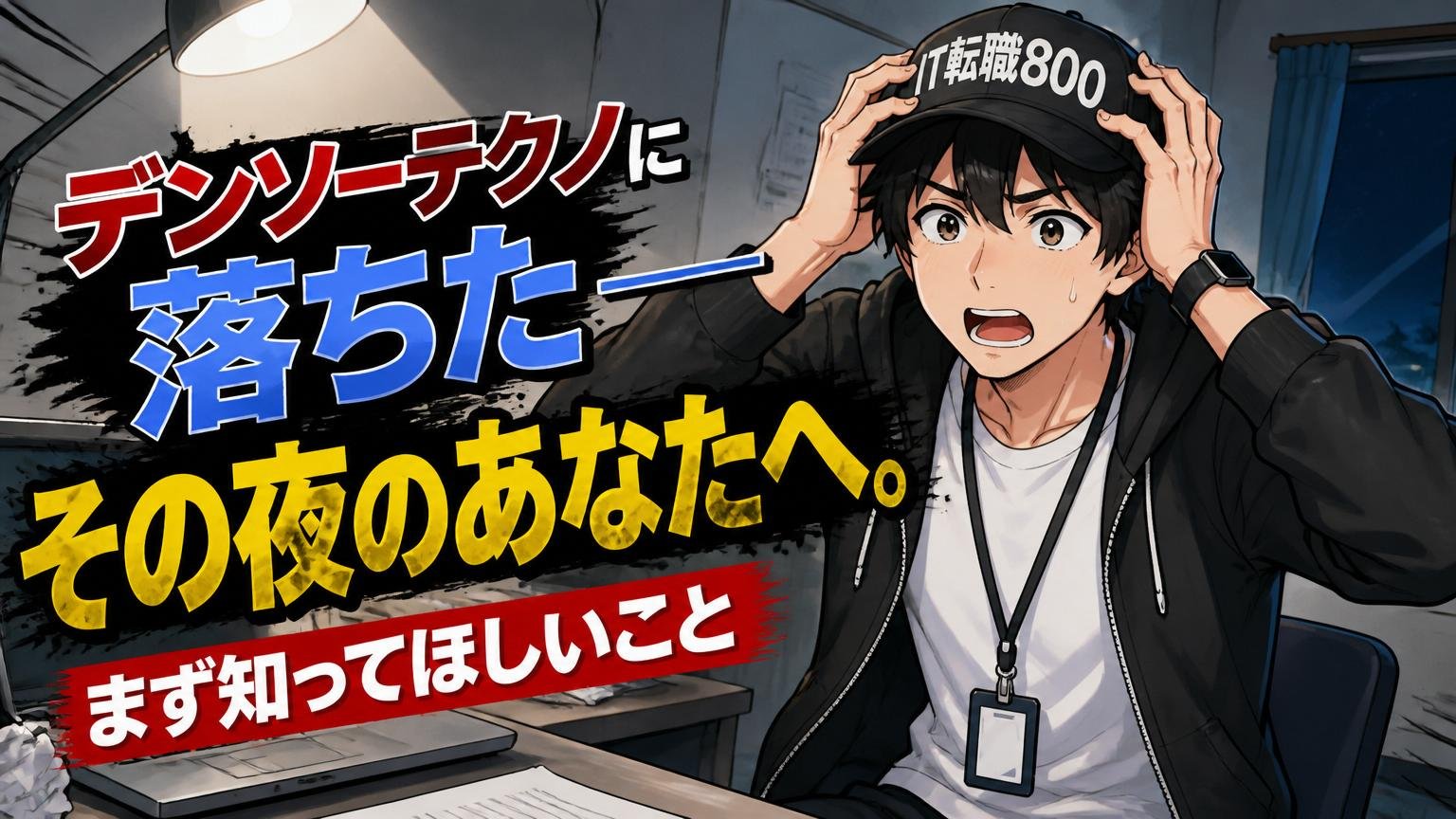 デンソーテクノに落ちた——その夜のあなたへ。まず知ってほしいこと