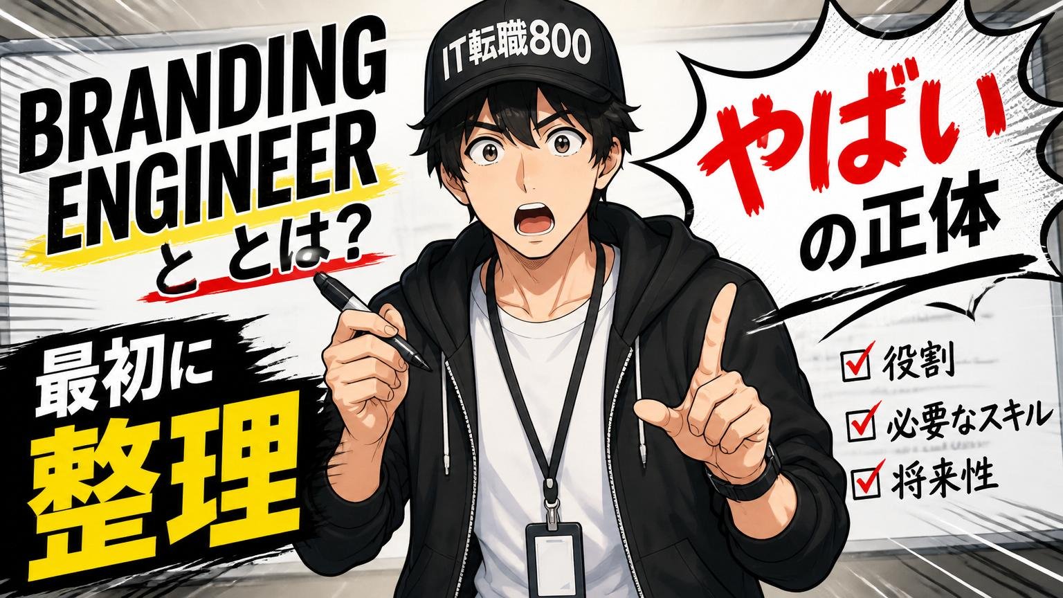そもそも「Branding Engineer」とは?「やばい」の正体を最初に整理する