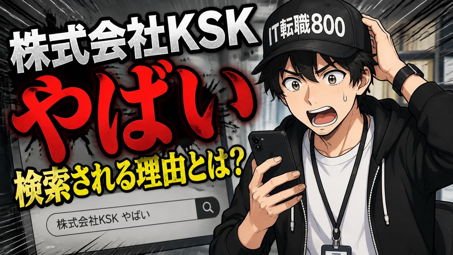 そもそも「株式会社KSK やばい」と検索される理由とは？