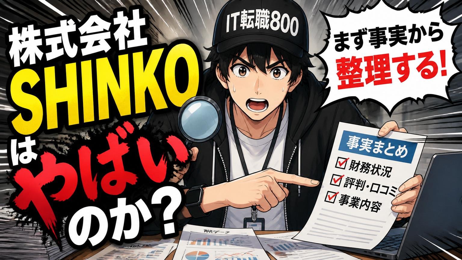 結論:株式会社SHINKOは「やばい」のか?まず事実から整理する