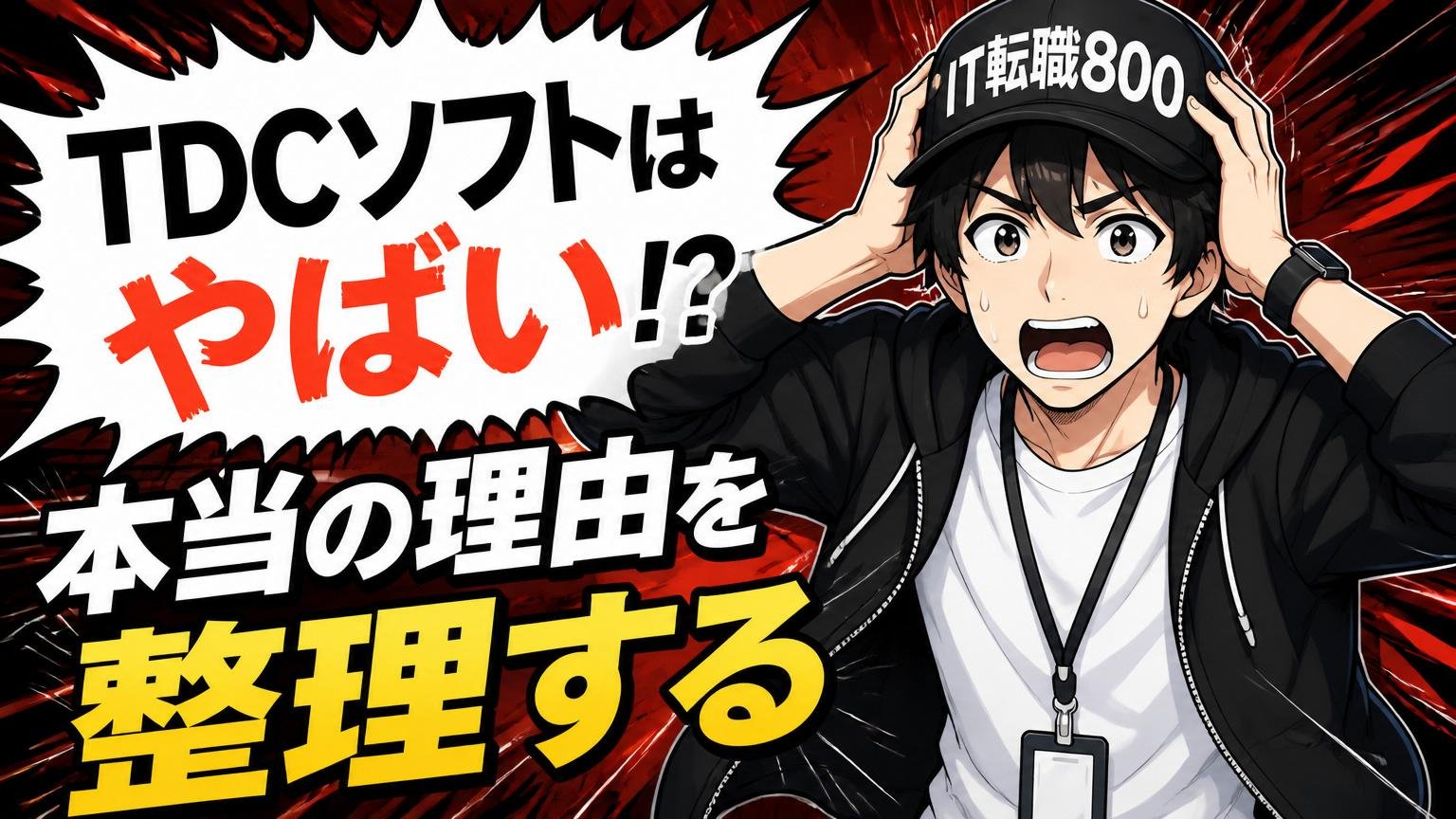 「TDCソフトはやばい」と言われる本当の理由を整理する