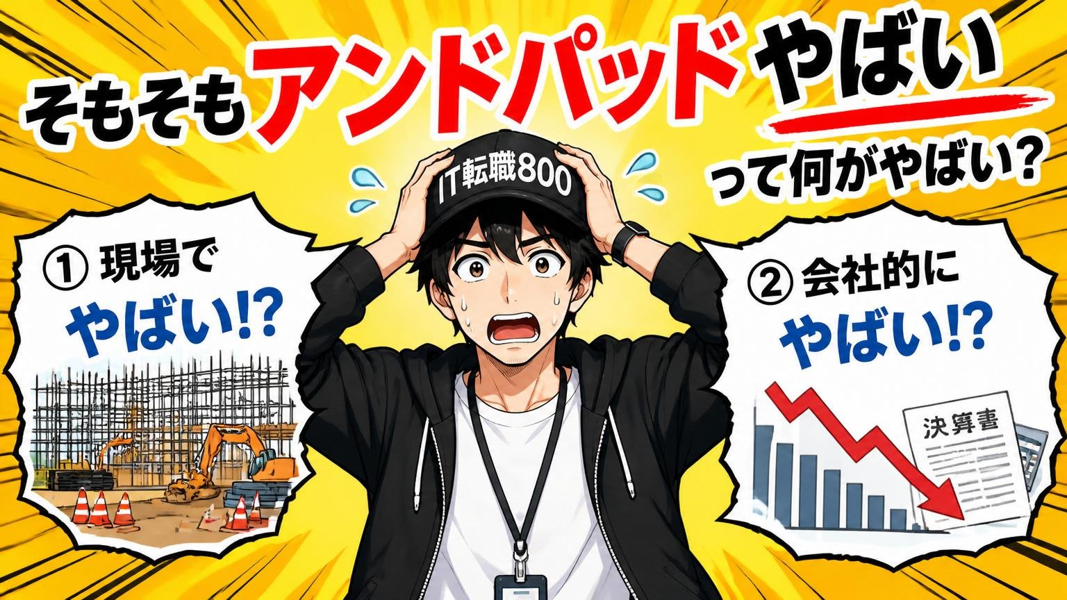 そもそも「アンドパッド やばい」って何がやばいの？2つの意味で混乱が起きている