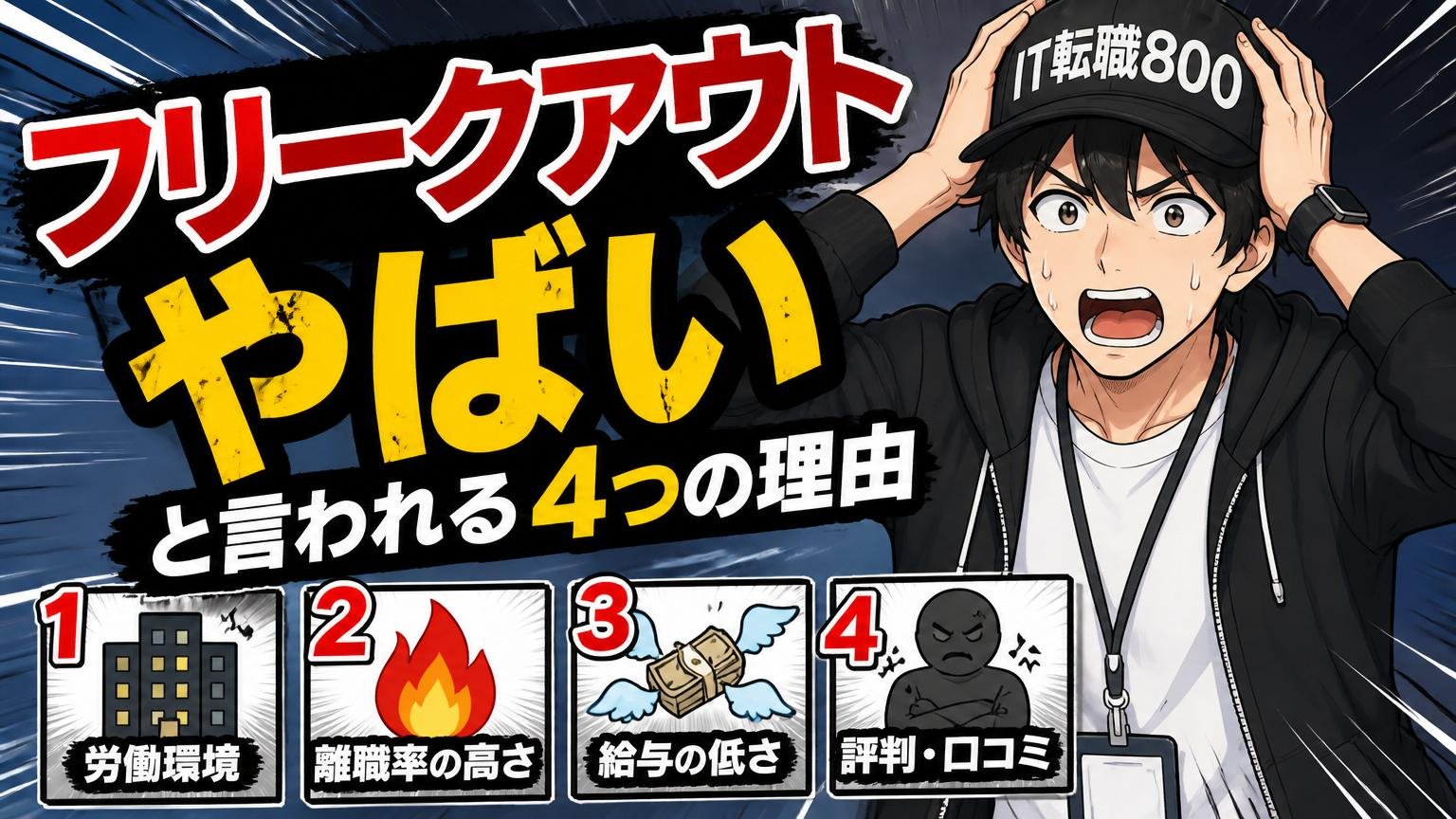 「フリークアウト やばい」と言われる4つの理由を構造で整理する