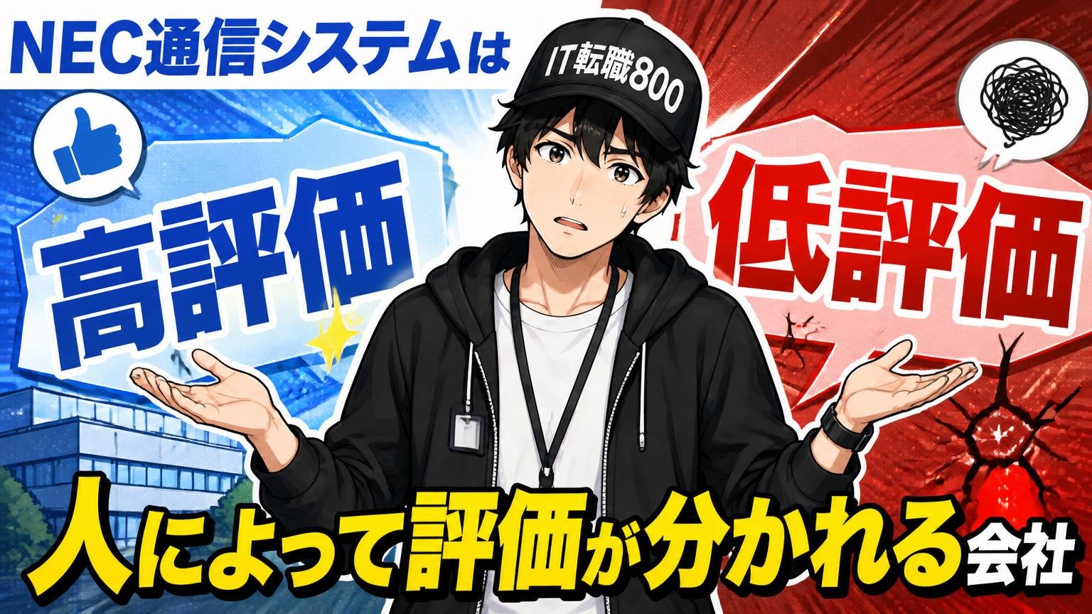 まとめ：NEC通信システムは「人によって評価が分かれる会社」