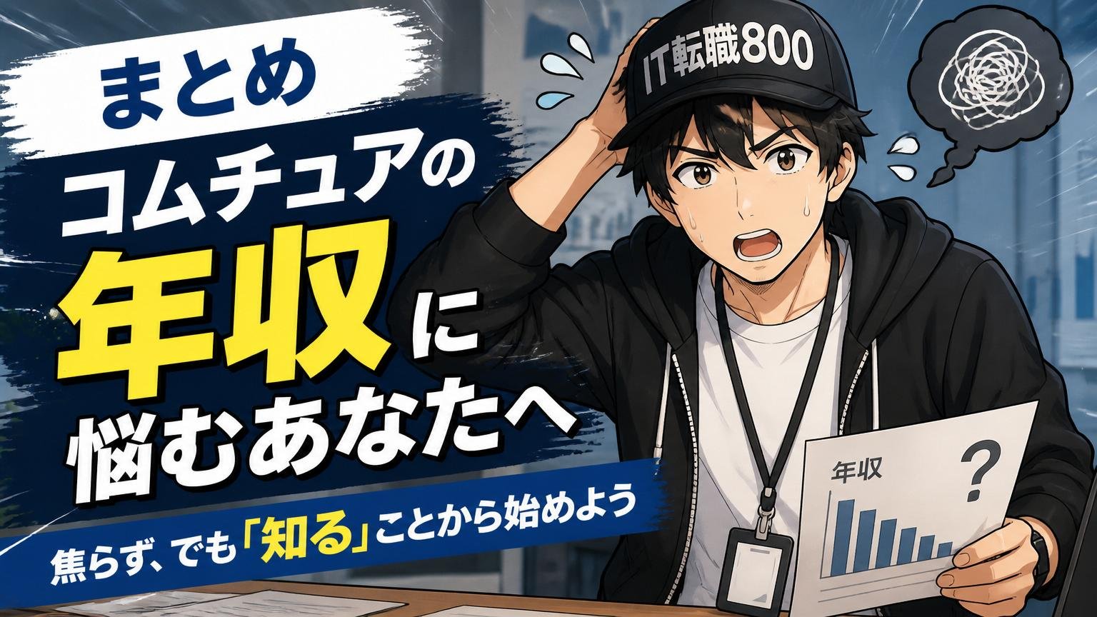 まとめ｜コムチュアの年収に悩むあなたへ｜焦らず、でも「知る」ことから始めよう