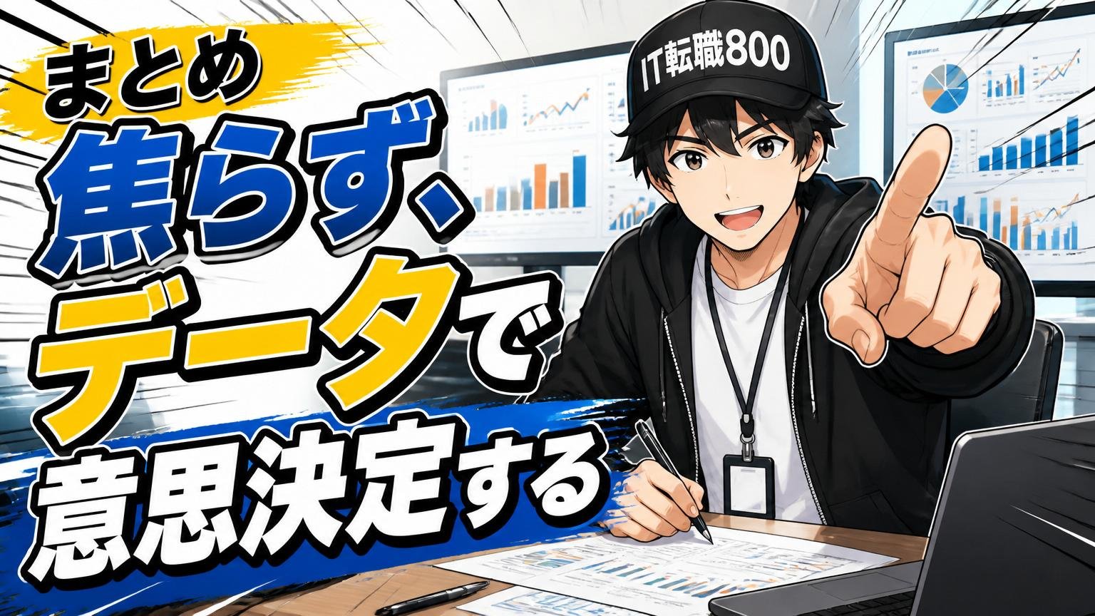 まとめ 焦らず、データで意思決定する