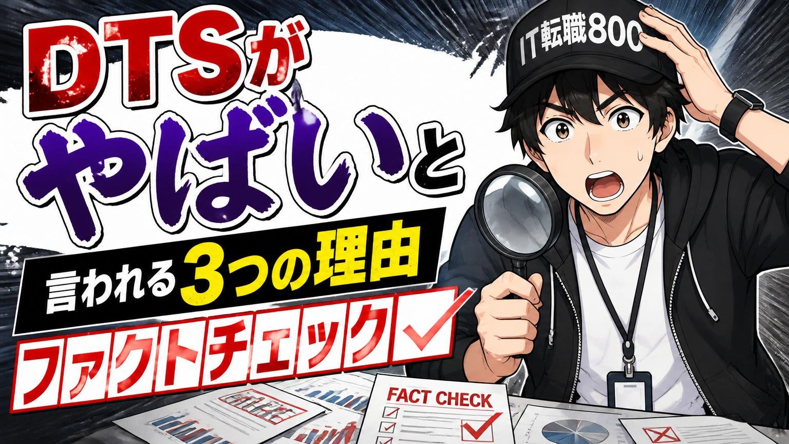 DTSが「やばい」と言われる3つの理由をファクトチェック