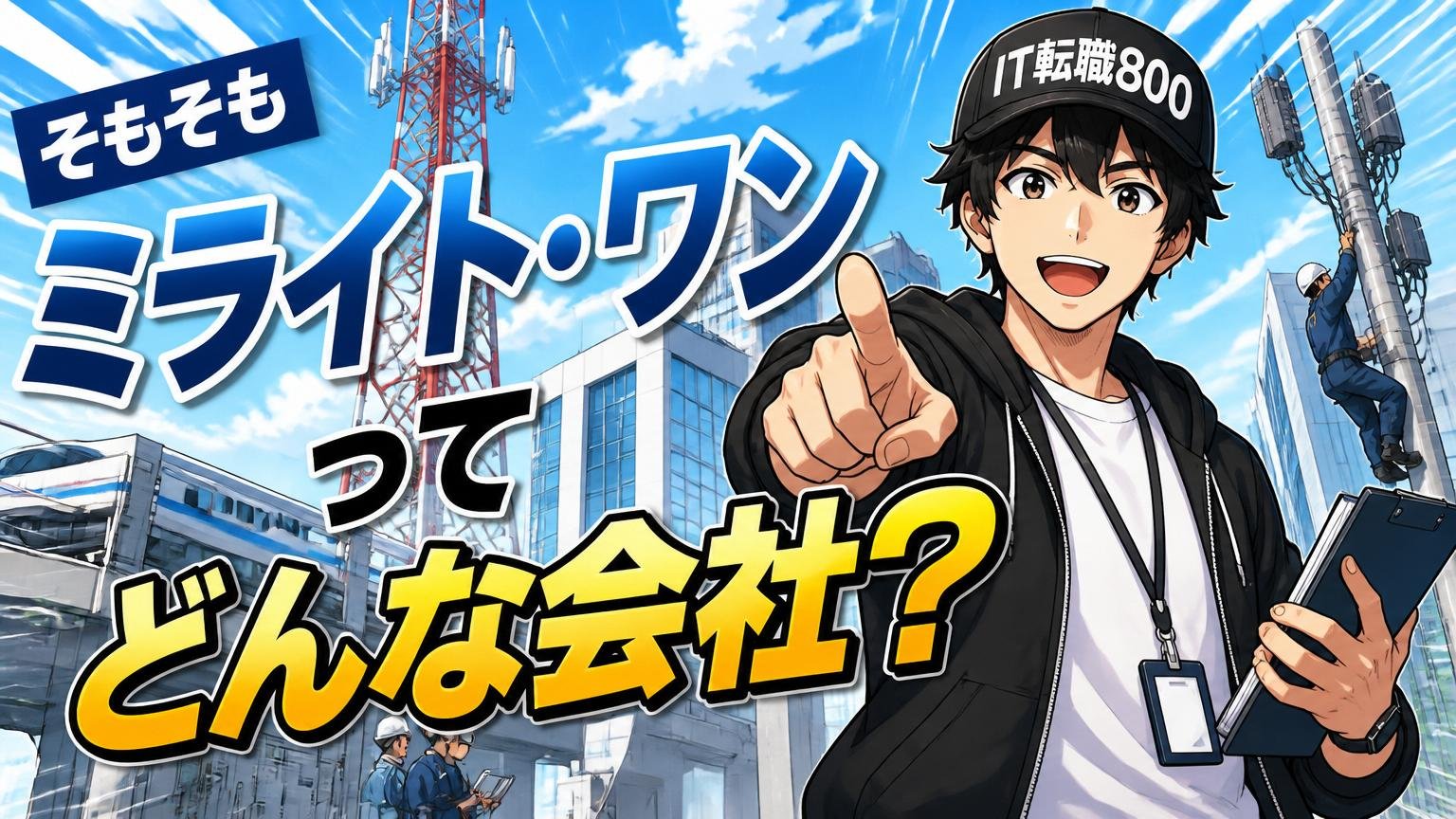 そもそもミライト・ワンはどんな会社なのか【公開データで整理】