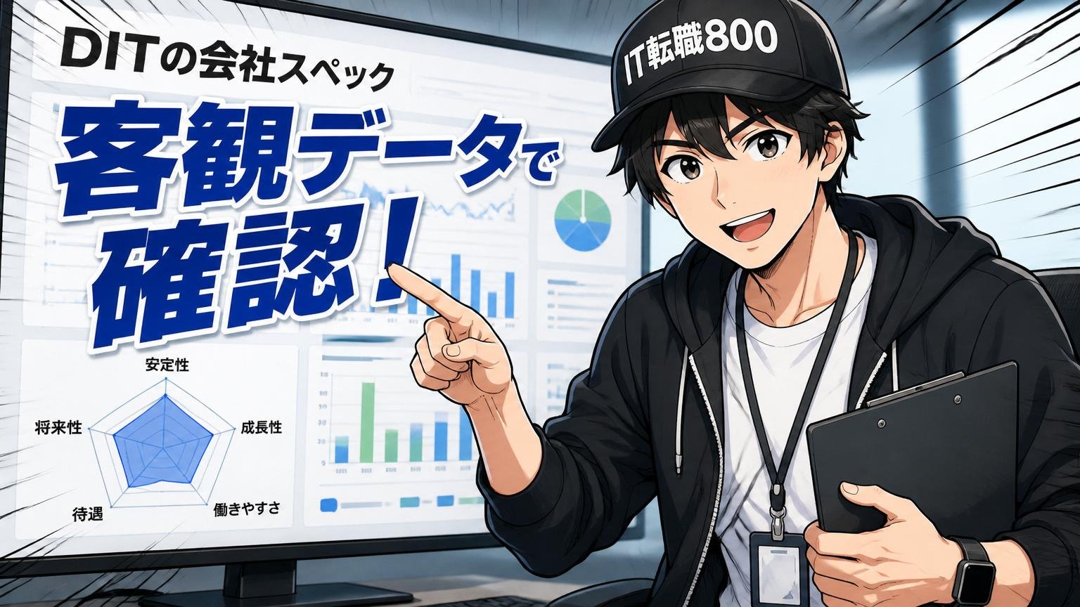 DITの会社スペックを客観データで確認する