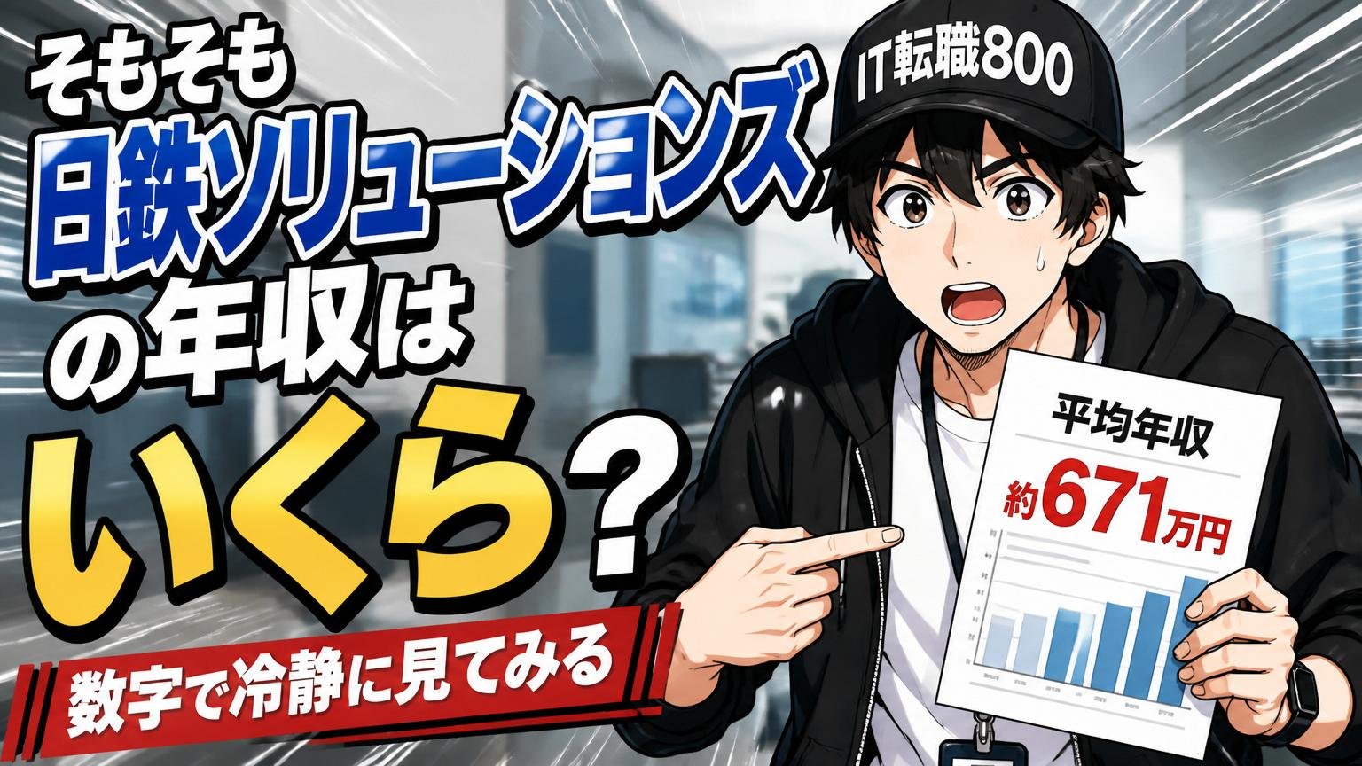 そもそも日鉄ソリューションズの年収はいくら？数字で冷静に見てみる