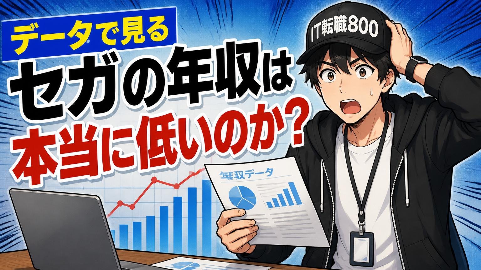 データで見る｜セガの年収は本当に低いのか？