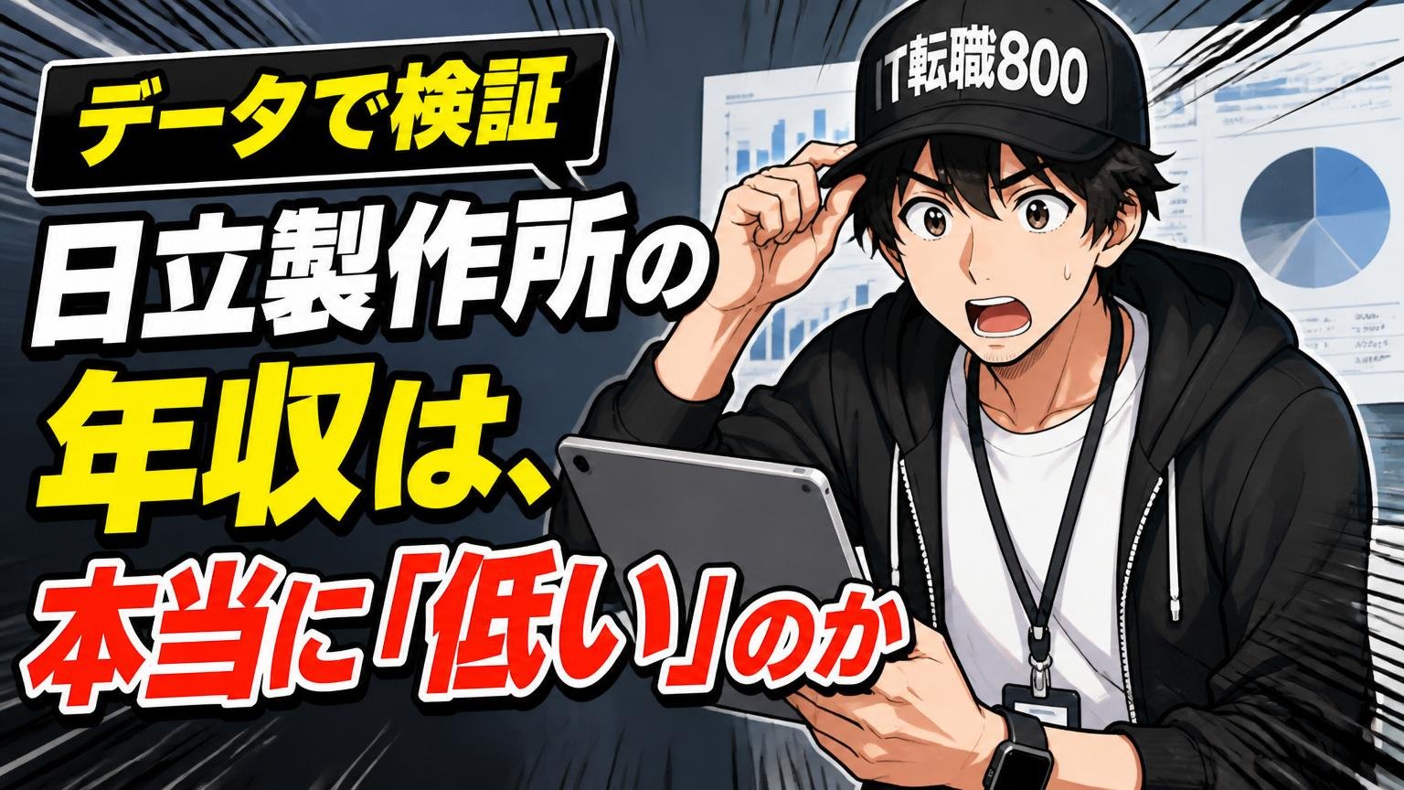 【データで検証】日立製作所の年収は、本当に「低い」のか