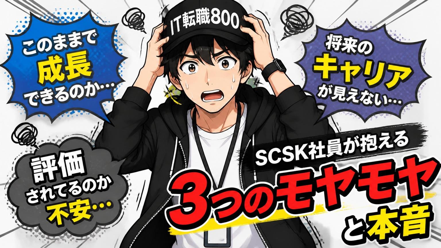SCSK社員が抱える「3つのモヤモヤ」と本音