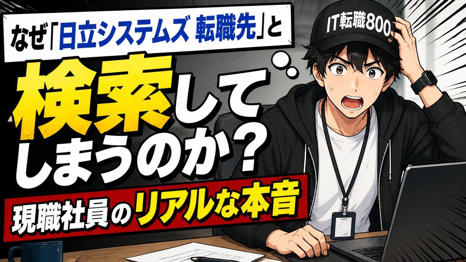 なぜ「日立システムズ 転職先」と検索してしまうのか？現職社員のリアルな本音