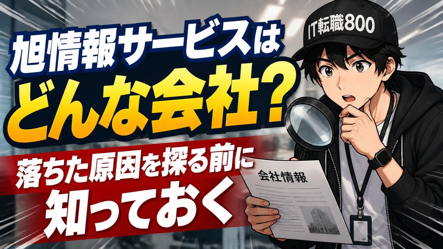 旭情報サービスはどんな会社？落ちた原因を探る前に知っておく