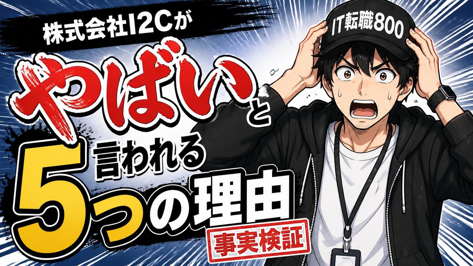 株式会社I2Cが「やばい」と言われる5つの理由【事実検証】