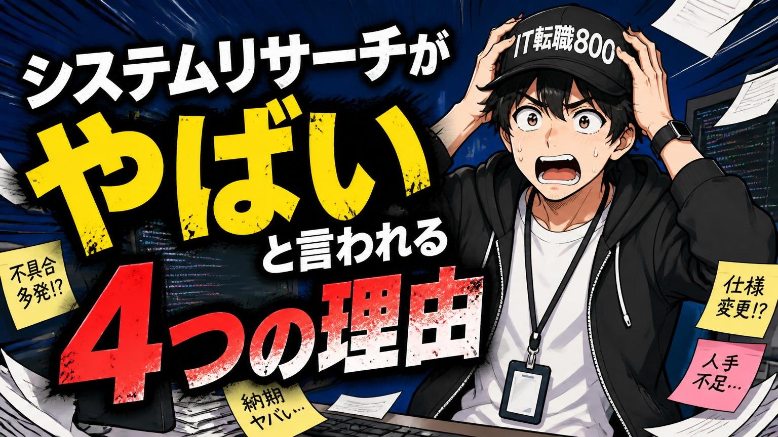 システムリサーチが「やばい」と言われる4つの理由
