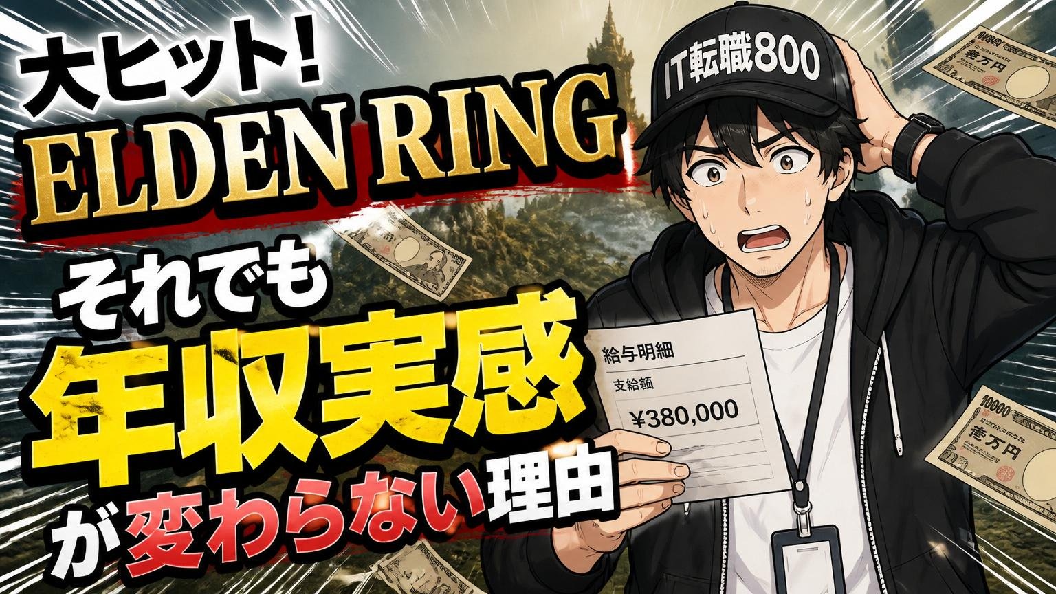 『ELDEN RING』は大ヒット。それでも年収実感が変わらない理由