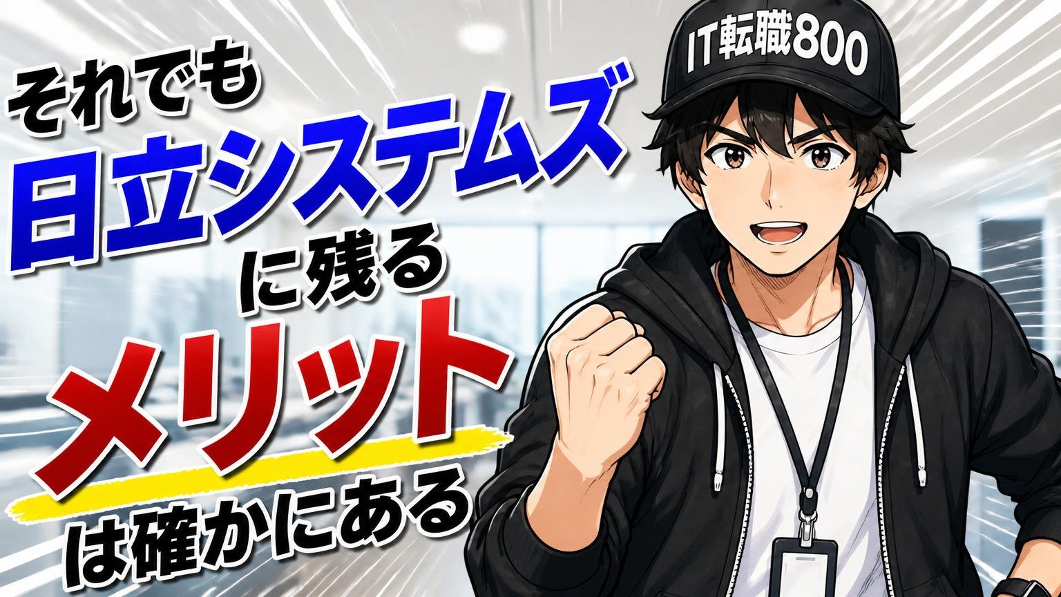 それでも日立システムズに残るメリットは確かにある（残る合理性を直視する）
