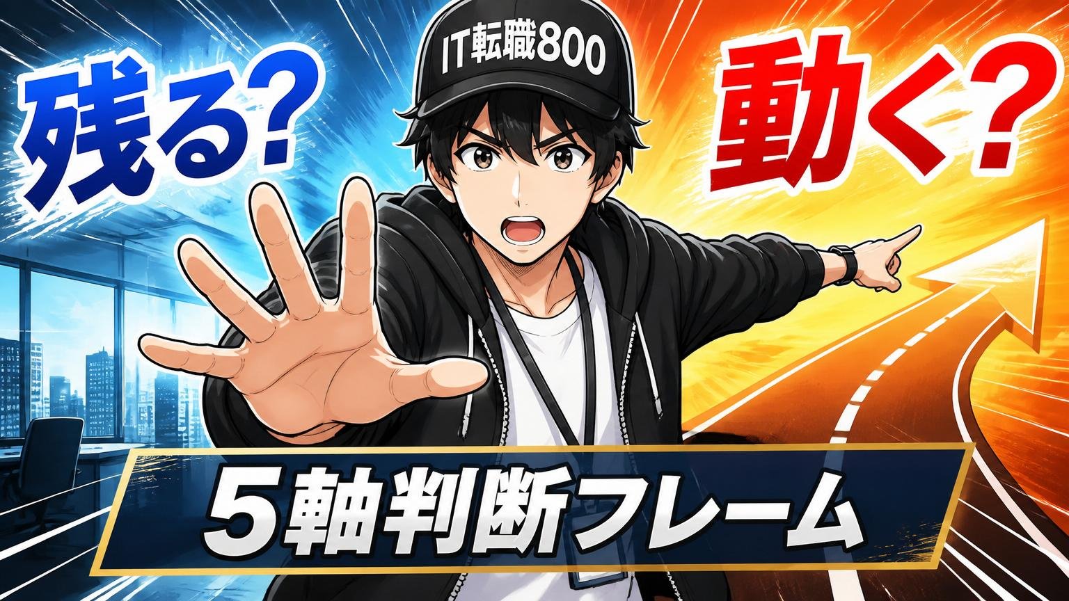 「残るか動くか」を決める5軸判断フレーム