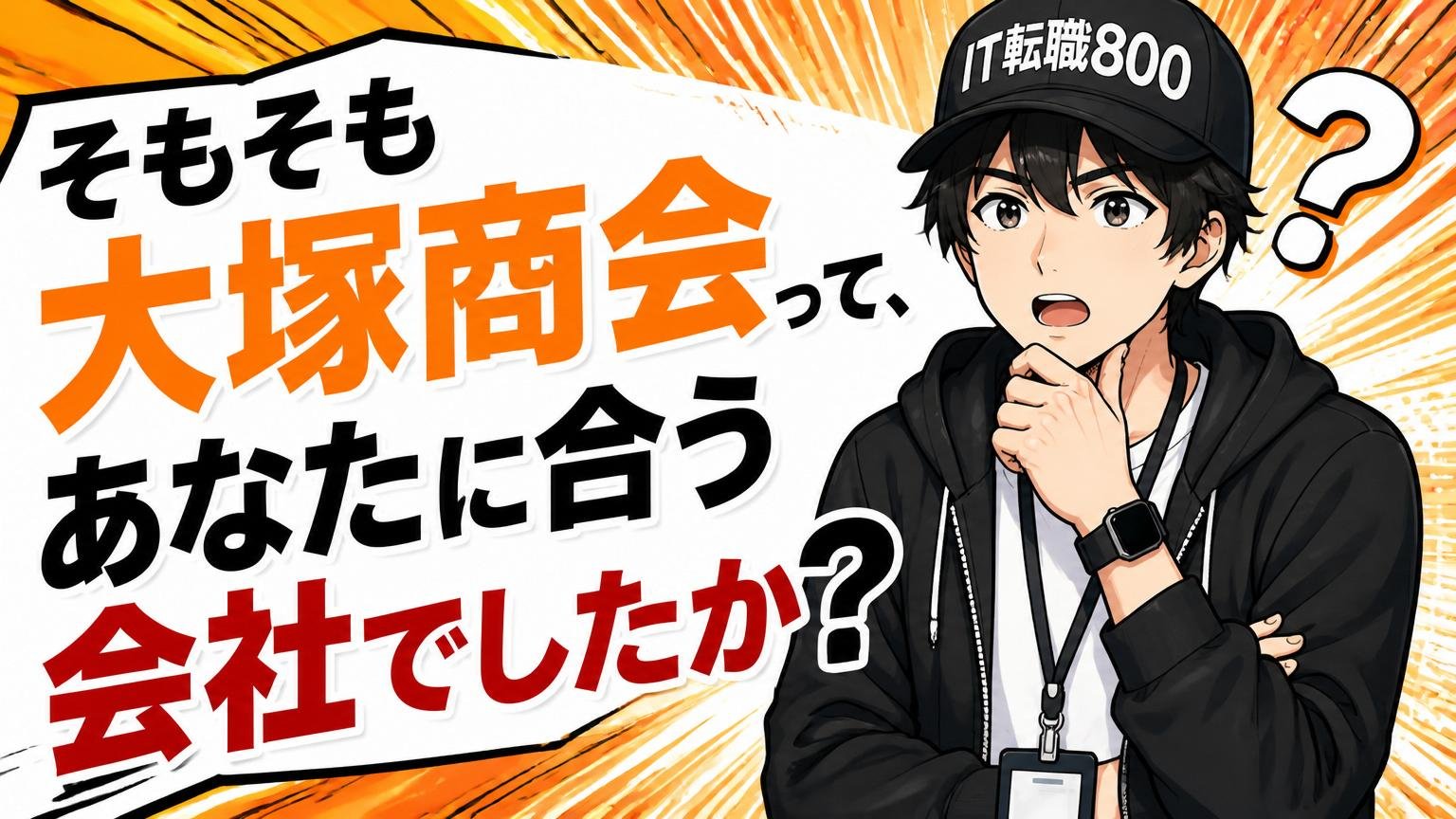 そもそも大塚商会って、あなたに合う会社でしたか?